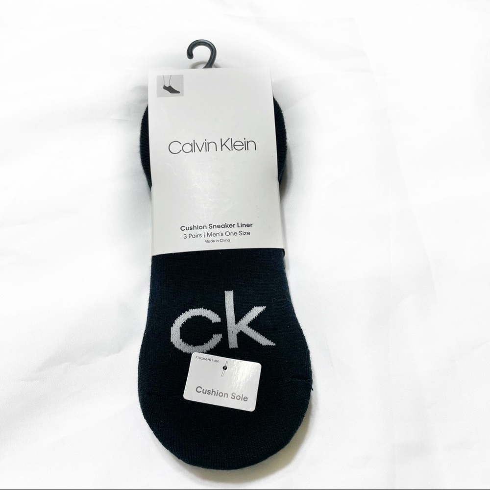 CALVIN KLEIN CUSHION SNEAKER LINER - Picture 3 of 4